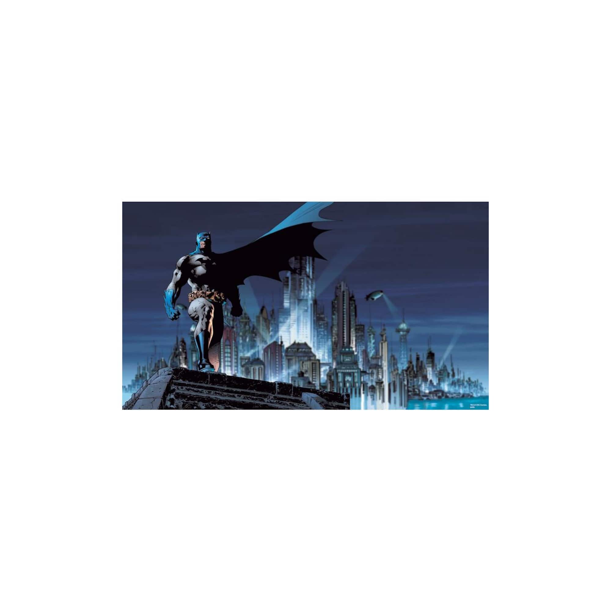 Roommates Batman Chair Rail Prepasted Mural